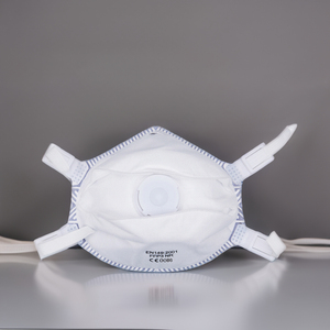Masker Wajah Sekali Pakai DM010V 3-Lapis Bentuk Cangkir Bahan Kain Non-Woven <span class=keywords><strong>FFP2</strong></span> dengan Bantalan Hidung Busa, Respirator Bernapas - Product Image 2