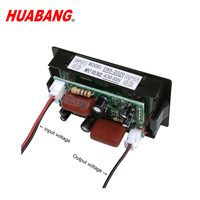 D85-2020 Layar Dua Baris Tampilan Tegangan Masukan dan Keluaran Cocok untuk Penstabil Tegangan AC 80-500V Lampu Latar Biru