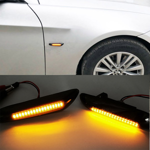 2 pièces pour <span class=keywords><strong>BMW</strong></span> <span class=keywords><strong>E90</strong></span> E91 E92 E93 E60 E87 E82 E46, clignotants de voiture, feux de direction LED, clignotants, lampes de signalisation, marqueurs latéraux - Product Image 2