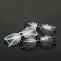 Monture de lunettes anti-lumière bleue en PC vintage personnalisable en gros pour hommes et femmes