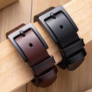 Marque Casual <span class=keywords><strong>Ceinture</strong></span> En <span class=keywords><strong>Cuir</strong></span> Classique Couche Supérieure En <span class=keywords><strong>Cuir</strong></span> Hommes <span class=keywords><strong>Ceinture</strong></span> En <span class=keywords><strong>Cuir</strong></span> Véritable Version Coréenne Jeans <span class=keywords><strong>Ceinture</strong></span> - Product Image 5