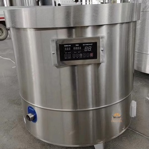 Marmite industrielle basculante à double enveloppe CE de 50-500 L, <span class=keywords><strong>machine</strong></span> de cuisson commerciale pour la transformation de sauces, confitures, halwa, bonbons, viandes et soupes - Product Image 4