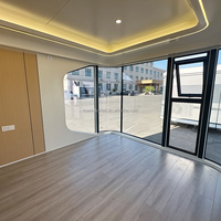 Capsule de maison boîtier intégré vesel en acier populaire pod préfabriqué maison pliable