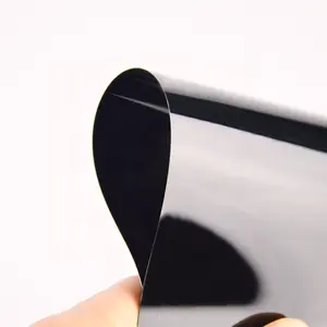 Sheet Pvc Plastic PVC Sheet Thickness 0.3mm Matt Black Plastic PVC Rigid Sheet