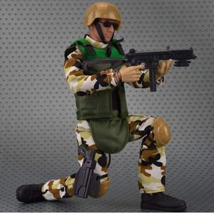 Figurines d'<span class=keywords><strong>action</strong></span> des Forces spéciales pour hommes, soldats de Combat SWAT, soldats jouets avec armes militaires amovibles et accessoires jambes de bras - Product Image 3