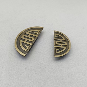Chinese Style Zinc Alloy Cabinet Handle Round Double Happiness Design For Cabinet Doors Durable Furniture <b>Knob</b> - Product Image 1