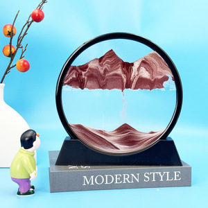 Cadre <span class=keywords><strong>photo</strong></span> de sable 3D Art liquide mouvement sablier Art de sable en mouvement <span class=keywords><strong>montagne</strong></span> coulant rapidement tableau de sable décor de table Art décor à la maison - Product Image 6