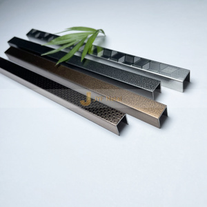 Perfil de Acero Inoxidable en Forma de U para Azulejos JYFMETAL - Diseño Contemporáneo Resistente al Agua con Garantía de 5+ Años para Bordes de Piso de Apartamentos - Product Image 4