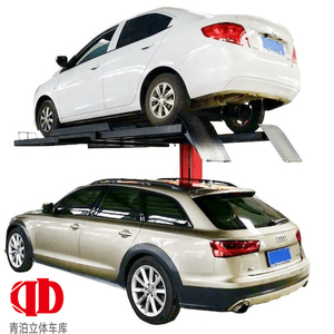 Système de stationnement vertical intelligent pour voitures, élévateur de stockage automobile simple à une colonne - Product Image 4