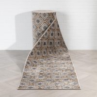 Tapis en velours cristal imprimé personnalisé pour couloir d'hôtel, escalier, couloir