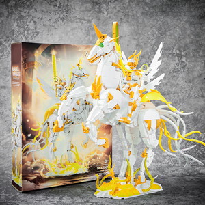 Celestial World Rider 1289+ pièces, série <span class=keywords><strong>jeu</strong></span>/film, ABS, deux formes, figurine articulée, blocs de construction, jouets - Product Image 5
