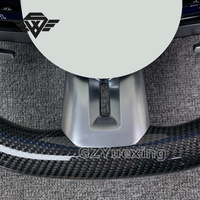 Accessoires d'intérieur de voiture personnalisés pour Mercedes Benz W204 W218 W214 W212 C63 Classe A Classe C Classe E Volant en fibre de carbone