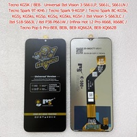 Écran LCD Série MS Crown en Promotion pour Tecno Spark 8C Spark Go KG5k KG5j avec numériseur, assemblage complet d'écran de téléphone
