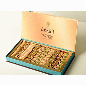 MENA <span class=keywords><strong>Edi</strong></span> Mixed Nuts Gourmet Surtido Baklava Caja de embalaje Surtido Elegante Baklava Caja de regalo Postres de tamaño pequeño - Product Image 2