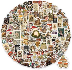 Vintage Stickers, Aesthetic Waterproof Vinyl Stickers for Scrapbook Journaling Planners and Journals, for <b>Water</b> <b>Bottles</b> Laptop, - Product Image 1
