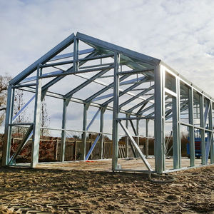Hangar préfabriqué en acier pour le stockage d'avions, l'atelier de maintenance, l'entrepôt et les applications de bâtiments industriels à grande portée - Product Image 6