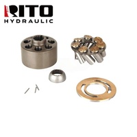 Bloc-cylindres avant de pompe hydraulique RITO avec plaque de soupape 720775 pour Volvo EC210B