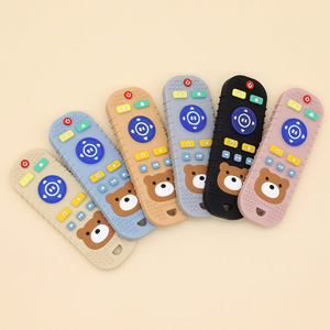 Tétine apaisante en silicone PP de qualité alimentaire, motif ours de dessin animé, pour bébés de plus de 3 mois, prévention de la succion du pouce - Product Image 1