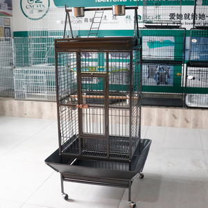 Fabriek Groothandel Hoge Kwaliteit Gemakkelijk Schoon Papegaaienkooi Vogel Fokkooi Grote Ruimte Indoor Draagbare Ademende Drager - Product Image 3