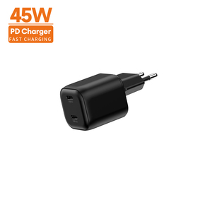Adaptateur secteur USB-C Vina pour Royaume-Uni, <span class=keywords><strong>2</strong></span> ports, charge rapide GaN 45W, PD 3.0, homologué CE, portable pour voiture, accessoires pour téléphone <span class=keywords><strong>OnePlus</strong></span>, en déplacement - Product Image 6