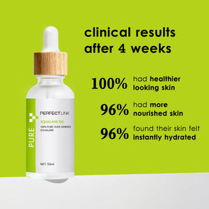 Suero Facial Antienvejecimiento, Nutritivo y Aclarante Natural de Marca Privada, Aceite de Escualano Vegano Puro para Rostro y Cuerpo - Product Image 3