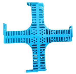 Plastic cross Royal cage, beehive accessories, queen bee cultivation, insect migration needle