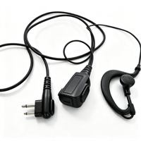 Casque radio bidirectionnel UHF VHF Teamup, best-seller, avec ENC/ANC, une seule oreillette, GP3688 CP040 SMP418 XTN446 VL50