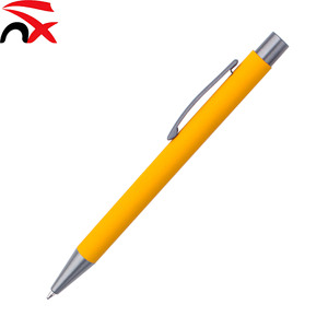 Stylo bille en aluminium métallique à pulvérisation de colle, gravure laser, pointe noire, idéal pour <span class=keywords><strong>les</strong></span> cadeaux de bureau - Vente chaude - Product Image 5