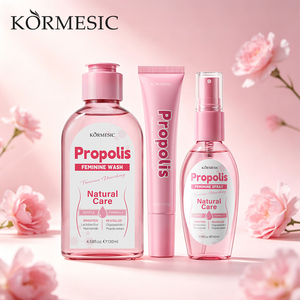 Kormesic Private Label Propolis Feminine Wash <b>Set</b> Women's Intimate Sexy Health Care Organic Feminine Hygiene Products <b>Spray</b> Gel - Product Image 1