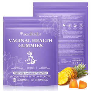 Acentiallabs özel etiket Vegan vajinal sağlık sakızlı şeker Hawaiian ananas kadın kadınlar için samimi <span class=keywords><strong>PH</strong></span> dengeler Gummies - Product Image 1