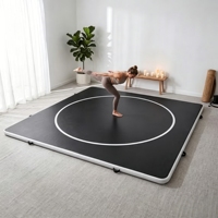 Tapis d'entraînement de grappling MMA 2026 - Cible de frappe carrée pour la lutte, le judo, la boxe, surface noire durable, taille personnalisée