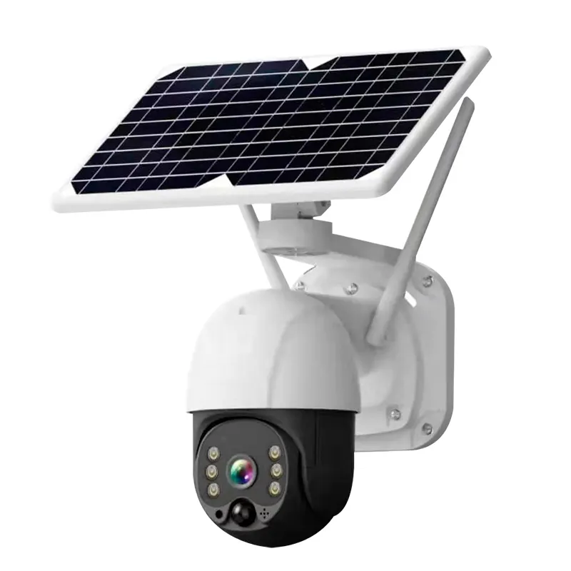 Ip Outdoor Nachtzicht Twee-Weg Audio Wifi Video Surveillance Draadloze Wifi Beveiliging Solar Camera
