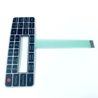 Produsen China Membran Switch untuk Remote Controller PET Keypad Keyboard Warna Ukuran Dapat Disesuaikan Masa Pakai 3 Tahun 3M