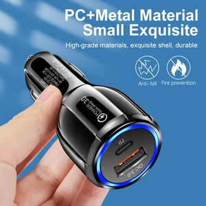 Tipo <span class=keywords><strong>C</strong></span> PD 18W <span class=keywords><strong>USB</strong></span> una Smart consegna di potenza <span class=keywords><strong>USB</strong></span> <span class=keywords><strong>C</strong></span> PD caricatore per auto per <span class=keywords><strong>iPhone</strong></span>/Samsung/Huawei - Product Image 4