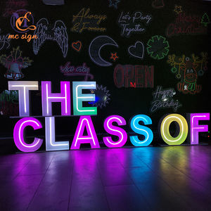 인기 있는 발광 글자 4피트 야외 마키 글자 숫자 생일 파티 졸업식 및 결혼식 장식용 - Product Image 4