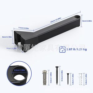 Surveillance Bracket Adapter A Galvanized Sheet Metal Mounting Bracket For <b>Security</b> Camera Installation - Product Image 3