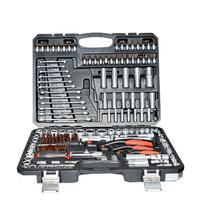 1/4" 3/8" 1/2" 216PCS Chrome Vanadium Steel Ratchet Combination Socket Tool Kit with Hard Case OEM Auto Repair Hand Tools