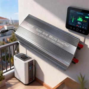 อินเวอร์เตอร์ขนาดเล็กแผงโซลาร์เซลล์บนกริด1200W <span class=keywords><strong>1000W</strong></span> 800W - Product Image 3
