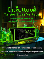Feuilles de transfert thermique pour tatouage format A4, papier carbone pour copie de pochoirs, fournitures de tatouage