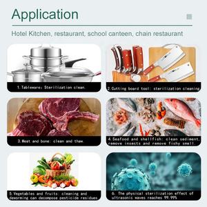 <span class=keywords><strong>Lavavajillas</strong></span> eléctrico independiente de acero inoxidable ultrasónico automático para hotel comercial a la venta - Product Image 5