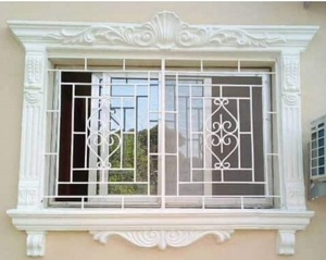 Moulure décorative extérieure en plastique pour rebords de fenêtres en béton - Product Image 6