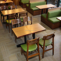 Nouveauté meubles de restaurant commercial cabines de sièges en cuir de luxe personnalisées ensemble de chaises de table pour pot chaud pour salle à manger bar à domicile