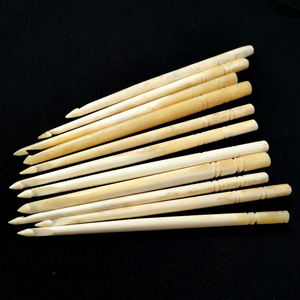 Premium Natural Bone <b>Crochet</b> <b>Hook</b> Hand Carved Knitting Needle Craft Tool Bulk Wholesale Factory Direct At Affordable Price - Product Image 1