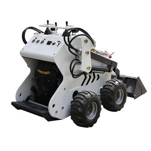 Mini-chargeur sur pneus de type 450, petit, pratique, adapté aux espaces restreints, facile à utiliser et pouvant être assemblé avec une variété d'outils - Product Image 5