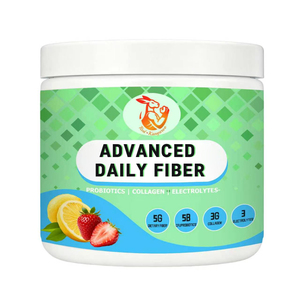 Fibra en Polvo Premium Avanzada con Vitamina C y Mezcla de Multicolágeno, Apoya la Digestión y la Regularidad, Equilibra el Microbioma Intestinal - Product Image 1