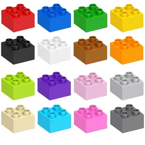 Bloques de construcción clásicos grandes, 2x2, compatibles con todas las marcas principales, juguete de STEM, juego de bloques de construcción para todas las edades - Product Image 2