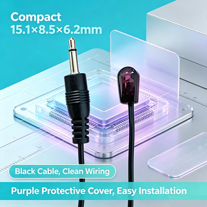 Cable IR IFA02 011, Emisor de Rayos IR Estéreo de 3.5mm, Revestimiento de PVC, Niquelado CCS CCA, Distancia de Transmisión de 13-15m - Product Image 4