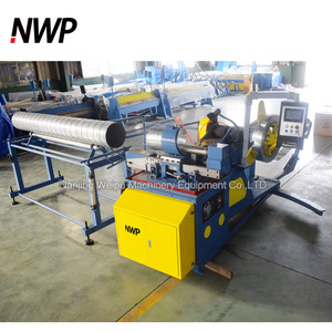 HVAC ống tròn khuôn loại xoắn ốc ống hình thành máy xoắn ốc tubeformer máy cho thông gió Helix Ống - Product Image 2