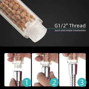 3 modalità filtro a risparmio idrico ad alta pressione soffione doccia portatile Eco filtro per l'acqua soffione doccia bagno ionico Spa - Product Image 4