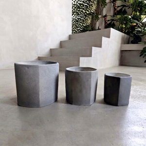 Factory Direct High Quality Durable Lightweight Garden Cement <b>Succulent</b> Flower <b>Pots</b> Wholesale Concrete Plant <b>Pots</b> - Product Image 1